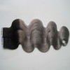 Double drawn thick body wave 100% human hair wholesale cheap curly tape hair extensions