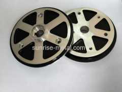 Aluminum Tire airless rim die casting parts with CNC machining