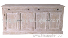 old fir wooden cabinet