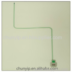 Long pin cable membrane one button switch