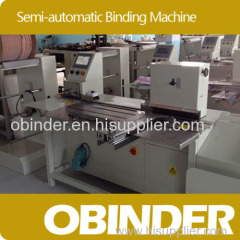 Obinder Semi-automatic book wire binding machine