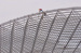 Steel structure space frame roof covering