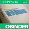 Obinder twin ring wire office box package