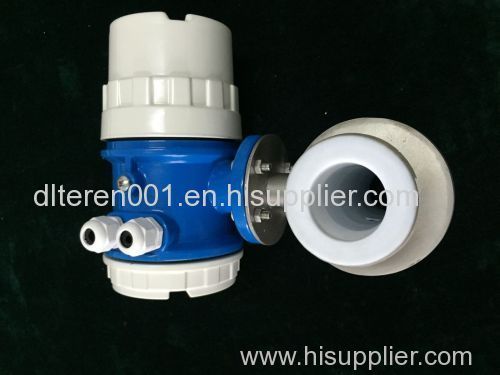 Large display Stainless Steel Electromagnetic Flowmeter best price