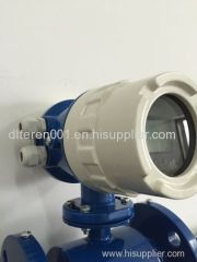 Large display Stainless Steel Electromagnetic Flowmeter best price