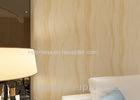 Home Decorating Modern Removable Wallpaper Light Refection with Warm beige color