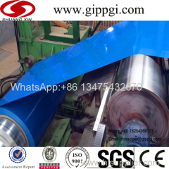 SGCC prime grade PPGI Prepainted galvanized steel coil for Ukraine Ghana Indonesia