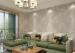 Sliver Floral Pattern Modern Removable Wallpaper for Living Room / Hotel