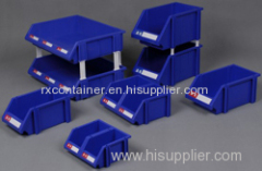 Industrial combined plastic storage bin