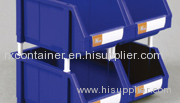Industrial combined plastic storage bin