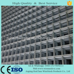 Heavy gauge galvanized welded wire mesh panel