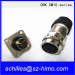 push pull waterproof DDK connector with 2pin 10pin male and female terminal