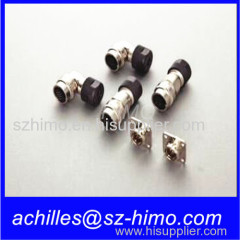 push pull waterproof DDK connector with 2pin 10pin male and female terminal