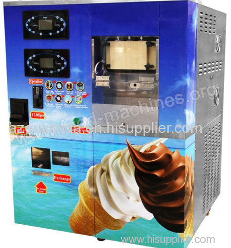 Automatic Soft Icecream Vending Machine