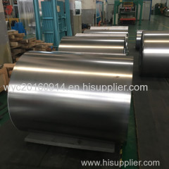 Plastic matte film laminated steel coils