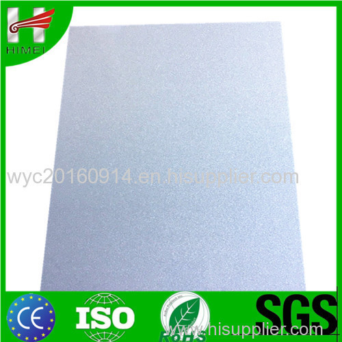 Easy clean pearl film laminated metal plates