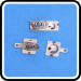 2 aaa battery contacts nickel plated