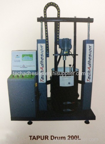 PUR adhesive application Machine