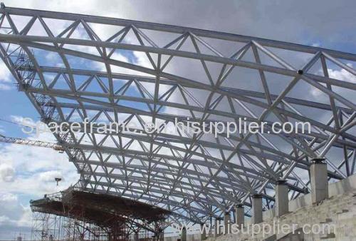 Steel truss structure shed steel structure canopy