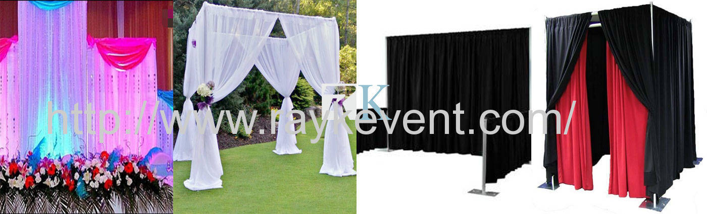 RK pipe and drape manufacturer