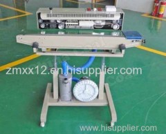 Continuous Cellophane Band Sealer with Nitrogen Flushing