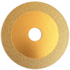 Diamond Vacuum Brazed saw blade titanium finish