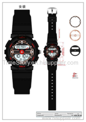 islam azan qibla watch sport digita watch compass prayer