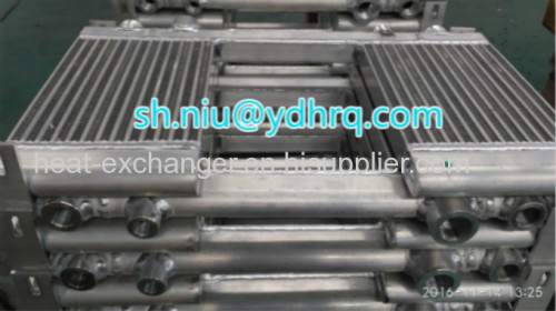 Air oil cooler for piston compressor screw compressor air compressor cooler plate fin heat exchanger leading manufaturer