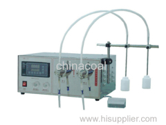 Double Heads Digital Control Pump E Liquid Bottle Filling Machine