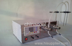 Double Heads Digital Control Pump E Liquid Bottle Filling Machine