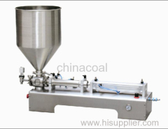 Semi-automatic Horizontal Ointment Piston Filling Machine