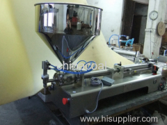 Semi-automatic Horizontal Ointment Piston Filling Machine