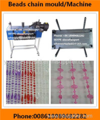 curtains roller Blind plastic Control string rosary thread endless Bottom operation ball bead link chain making machine
