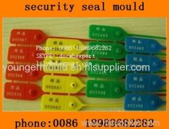 plastic cable security zip seals mould manufacture