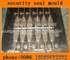 plastic cable security zip seals mould manufacture