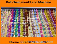 plastic string cord rosary control operate endless round Ball beads link Chain Making Machine for roller blinds curtain