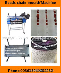 plastic string cord rosary control operate endless round Ball beads link Chain Making Machine for roller blinds curtain