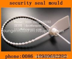 plastic cable tie zip security seal mould manufactory