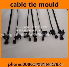 plastic nylon zip cable tie mould for auto car automobile automotive parts use