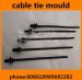 automotive plastic screw head mount nylon cable tie injection moulds