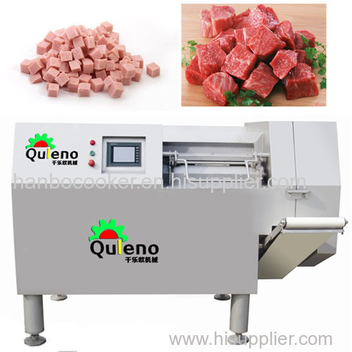 Automatic Chilled Cheese Cubes Cutting Dicer Machine