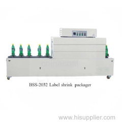 heat shrink tunnel wrapping machine for bottle label