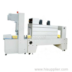 Bottle packing Semi-Automatic shrink labeling machine