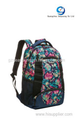 top quality 18 inch girls laptop waterproof bag printed casual backpack