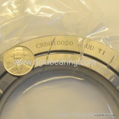 Crossed roller bearing thin section