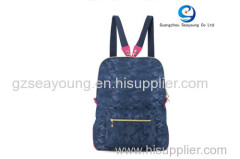 New Design Casual Style pretty Lightweight Nylon Backpack Daily Backpack