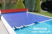 Automatic hard swimming pool cover from bore