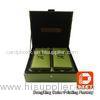 Hot Foil Stamping Decorative High End Gift Boxes Lid And Bottom Style