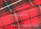 Double Face Tartan Wool Upholstery Fabric Shrink - Resistant 57/58