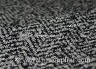 Fancy Tweed Wool Blended Fabric Black and White wool beautiful clothes